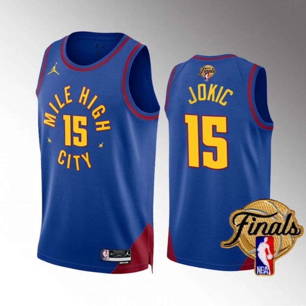 Nikola Jokic Statement Denver Nuggets Jersey #15